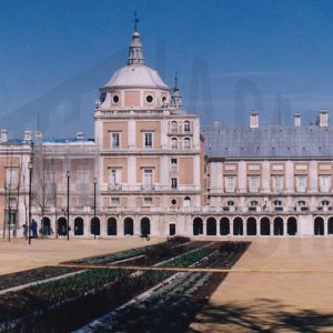 Plaza de Parejas y Palacio Real de Aranjuez