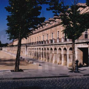 Plaza de Parejas, Casas de Oficios y Caballeros y Palacio Real de Aranjuez