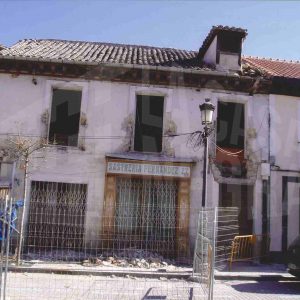 Edificio desaparecido en la Calle Stuart en Aranjuez