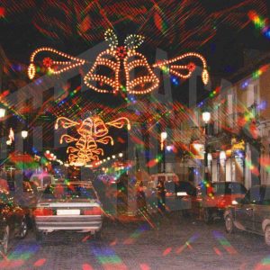 Iluminación navideña en la Calle Stuart en Aranjuez