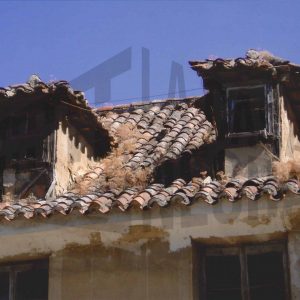 Buhardillas en la calle San Antonio en Aranjuez