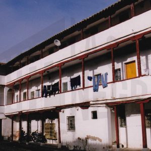 Corredores y patio de la corrala de la Casa Grande en Aranjuez