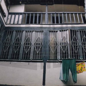 Corredores de una corrala en la Calle Infantas de Aranjuez