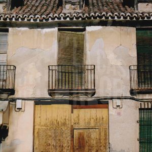 Portalón de entrada a una corrala en un edificio ya desaparecido en la Calle Infantas de Aranjuez