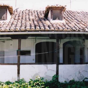 Corredor y patio de una corrala en la Calle Capitán de Aranjuez