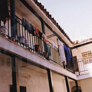 Corredores en una corrala en la Calle del Real de Aranjuez