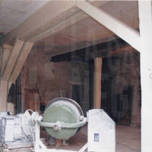 Obras de rehabilitación del interior del Palacio de Osuna en Aranjuez
