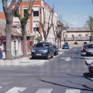 Calle de la Concha entre la calle Abastos y la calle San Pascual en Aranjuez