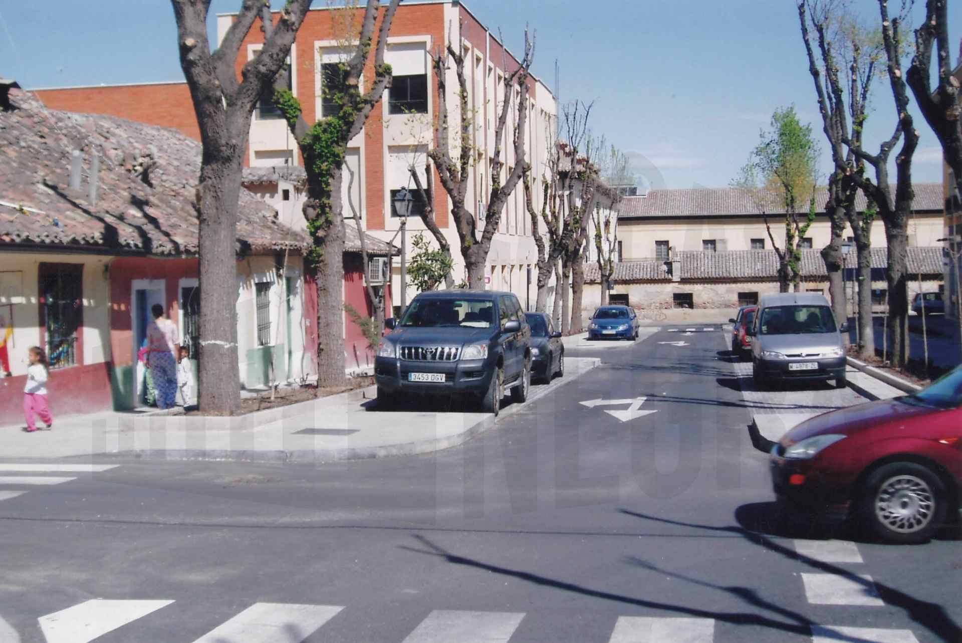 Calle de la Concha entre la calle Abastos y la calle San Pascual en Aranjuez