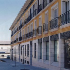 Edificio de la calle de la Concha en Aranjuez