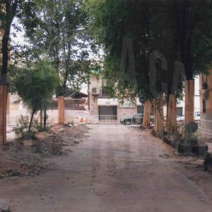 Obras de urbanización en la calle Montesinos de Aranjuez