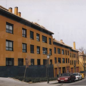 Edificios en el Camino de Ontígola de Aranjuez