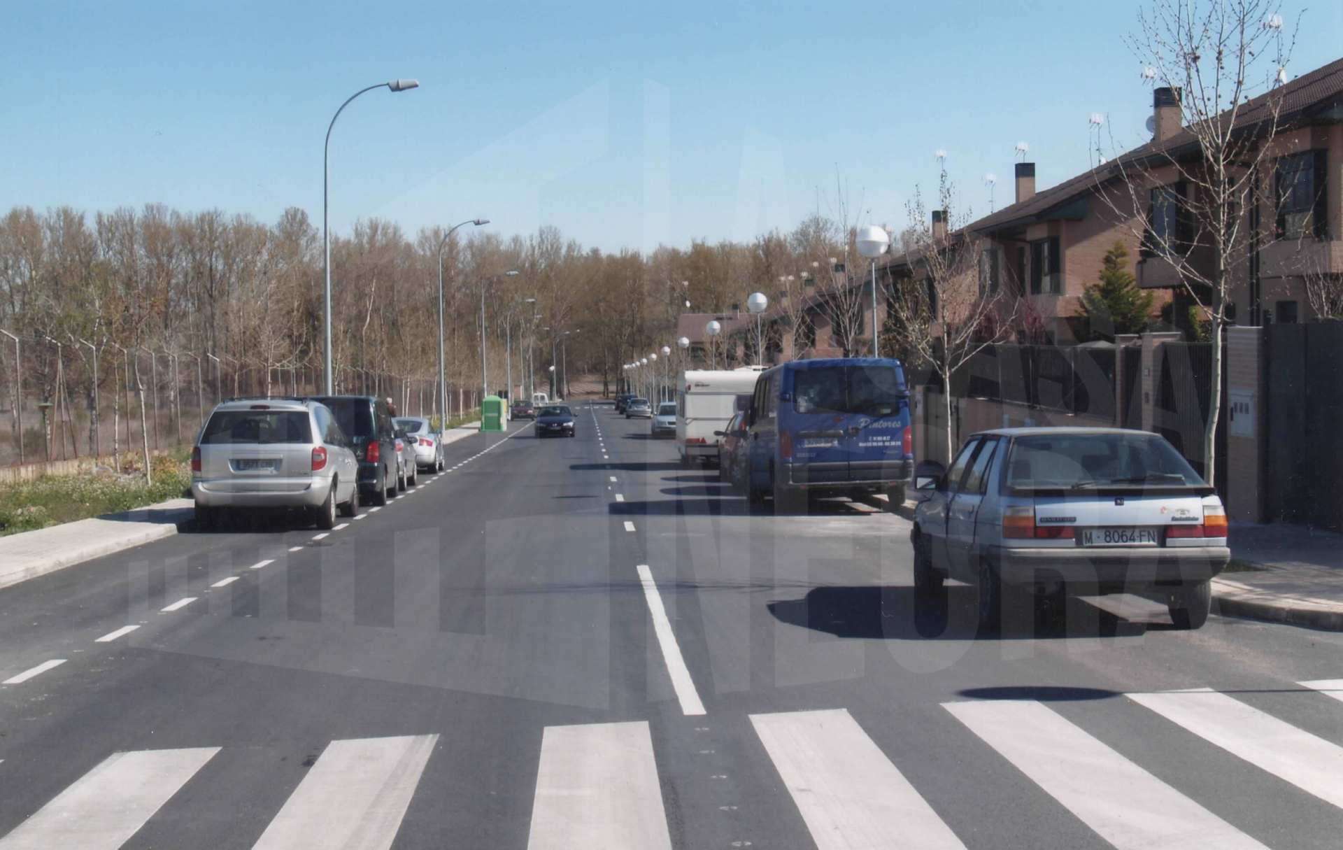 Calle del Caramillar en Aranjuez