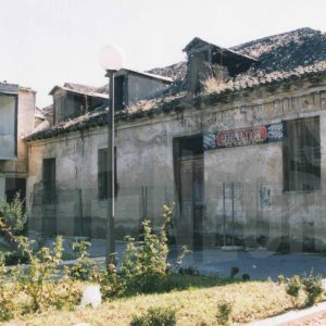Edificios en ruinas en la calle de la Florida de Aranjuez