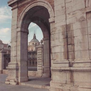 Vista parcial del Palacio Real de Aranjuez