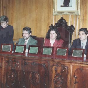 Presidencia del acto institucional en el Ayto. de Aranjuez con motivo del Día Internacional de la Mujer