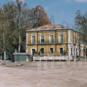Plaza de Rusiñol durante su remodelación, en Aranjuez