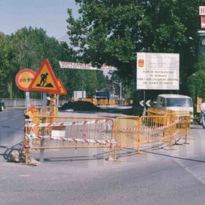 Obras de adecuación del entorno del Puente de Baracas en Aranjuez