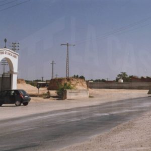 Terreno habilitado para la ampliación del Cementerio de Santa Isabel, en Aranjuez