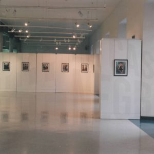 Detalle de las obras de la exposición fotográfica «Jardines» de A.Talavera, en el Centro Cultural Isabel de Farnesio de Aranjuez