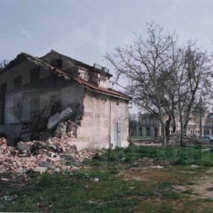 Derrumbe de transformador eléctrico junto al Palacio Real, en Aranjuez