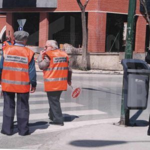 Campaña de seguridad vial con mayores en Aranjuez
