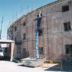Obras de rehabilitación de la Plaza de Toros de Aranjuez