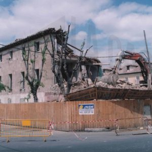 Derribo de «La Casa Negra» en Aranjuez
