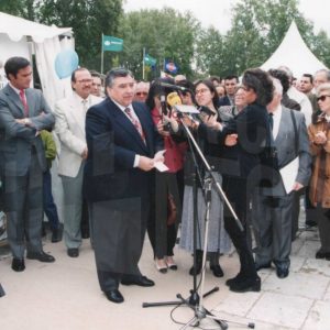 Inauguración del Primer Salón del Automóvil en Aranjuez