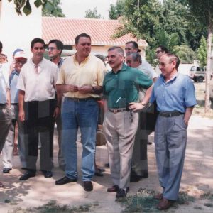 El Director de Deportes de la Comunidad de Madrid y el concejal de deportes de Aranjuez en el xxIV Raphel Nacional del Tajo