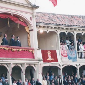 Presidencia de la corrida de toros con motivo del bicentenario de la Plaza de Toros de Aranjuez