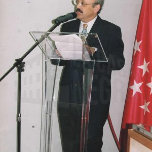 Intervención de Florencio Hernández en el acto de entrega de su nombramiento como Cronista Oficial de Aranjuez