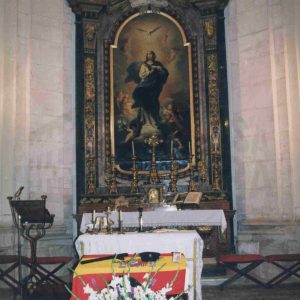 Altar Mayor de la Capilla del Palacio Real  en Aranjuez