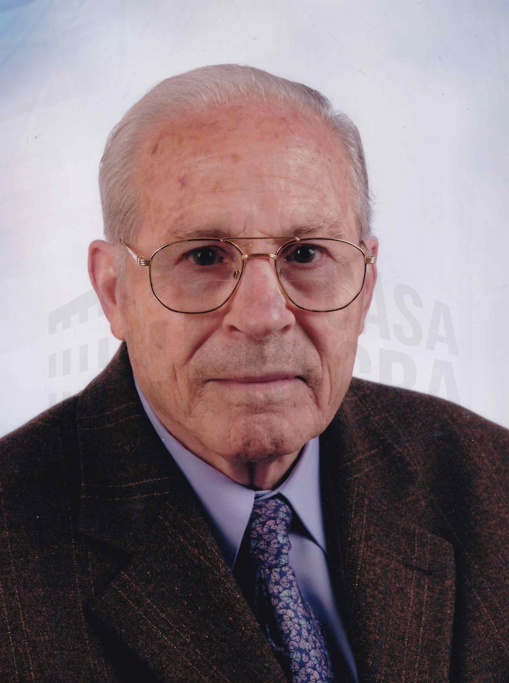 Retrato de Antonio Talavera Palazón, Cronista Oficial Gráfico de Aranjuez