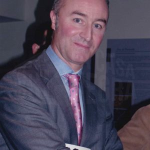 Retrato de Philippe Gruau, propietario del Hipermercado E. Leclerc de Aranjuez