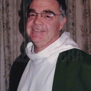 Retrato del P. David Martin Kelly, Director del Colegio Apóstol Santiago de Aranjuez