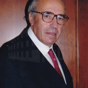 Retrato de Gregorio Peces-Barba Martínez, exPresidente del Congreso de los Diputados