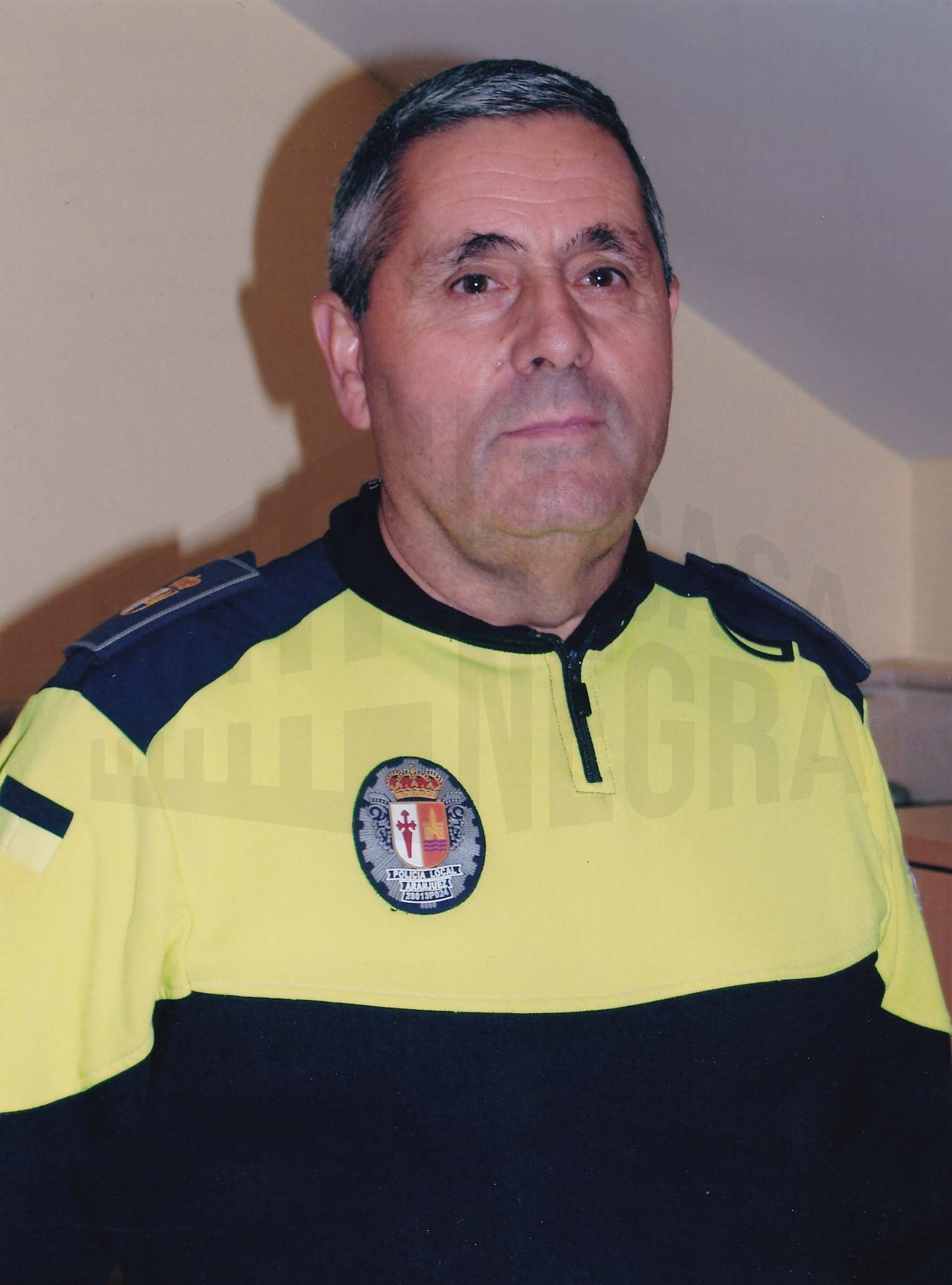 Retrato de Doroteo Gómez Marcos, Policía Local de Aranjuez