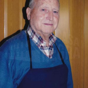 Retrato de Octavio Rodriguez Yepes, zapatero de Aranjuez