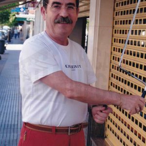 Retrato de Aurelio Carnicero Sánchez, industrial de comercio en Aranjuez