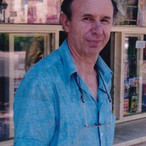 Retrato de José Luis Perea Barroso, kioskero en la Calle Infantas de Aranjuez