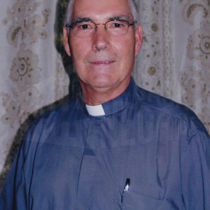 Retrato del P. Manuel Torres, párroco de la parroquia de San Antonio de Aranjuez