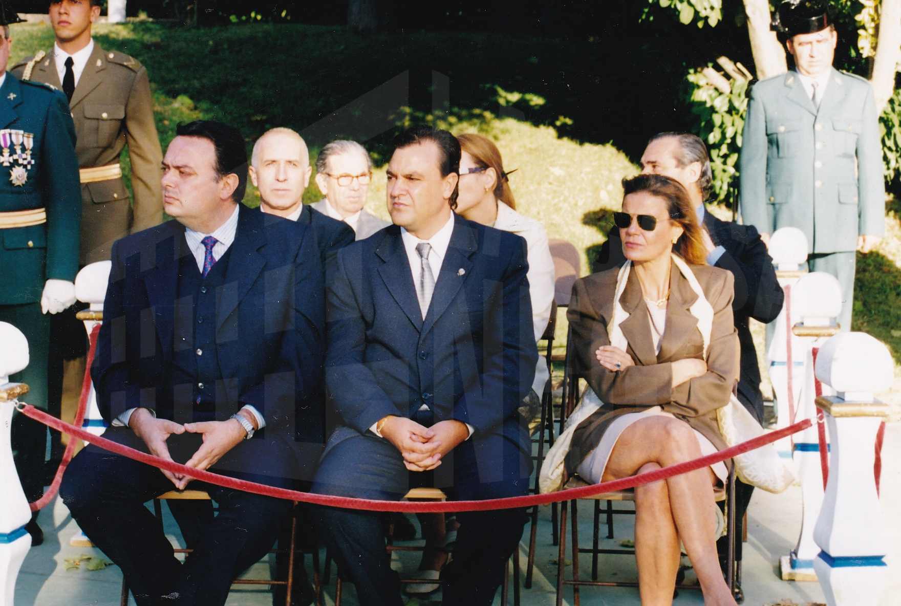 Concejales y autoridades, en la Fiesta de la patrona de la Guardia Civil en Aranjuez