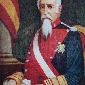 Pintura con el retrato de D. Francisco Javier Girón y Ezpeleta, Duque de Ahumada, fundador de la Guardia Civil