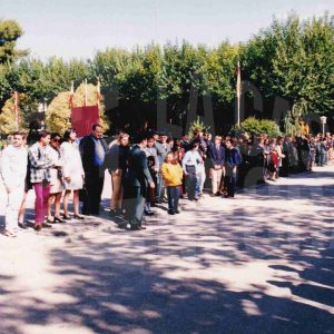 Público asistente a la Fiesta de la patrona de la Guardia Civil en Aranjuez