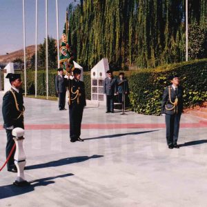 Guardias civiles en la Fiesta de su patrona en Aranjuez