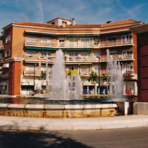 Fuente de la Glorieta de Nuestra Señora de las Angustias o Fuente de Alpajés en Aranjuez
