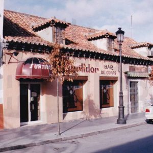 Casa donde nació Antonio Talavera en la Calle Stuart de Aranjuez