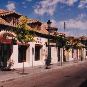 Casa donde nació Antonio Talavera en la Calle Stuart de Aranjuez