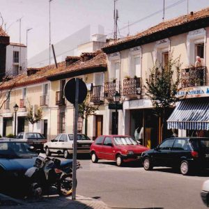 Calle Almíbar esquina a Calle Real en Aranjuez